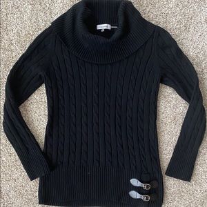 Calvin Klein black sweater with detail